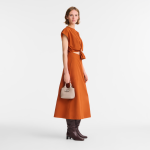 Le Roseau XS Handbag Clay – Leather