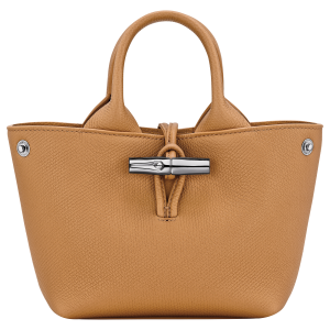 Le Roseau XS Handbag Walnut – Leather
