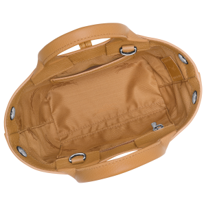 Le Roseau XS Handbag Walnut – Leather