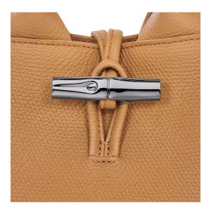 Le Roseau XS Handbag Walnut – Leather