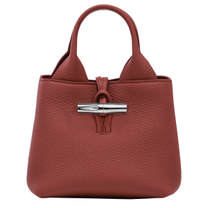Le Roseau XS Handbag Chestnut – Leather