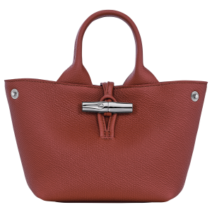 Le Roseau XS Handbag Chestnut – Leather
