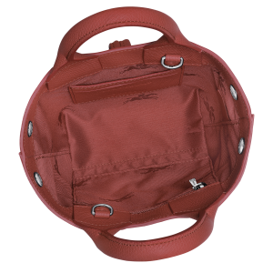 Le Roseau XS Handbag Chestnut – Leather