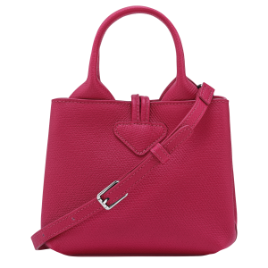 Le Roseau XS Handbag Beetroot – Leather
