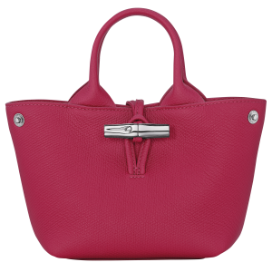 Le Roseau XS Handbag Beetroot – Leather