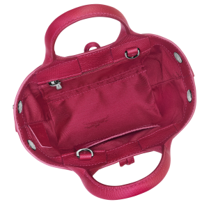 Le Roseau XS Handbag Beetroot – Leather