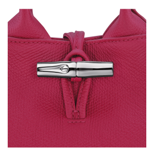Le Roseau XS Handbag Beetroot – Leather
