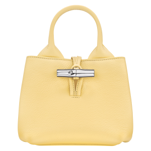 Le Roseau XS Handbag Yellow Chick – Leather