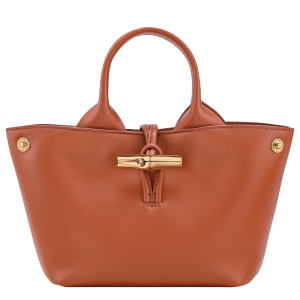 Le Roseau XS Handbag Bark – Leather
