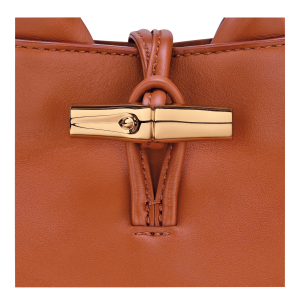 Le Roseau XS Handbag Bark – Leather