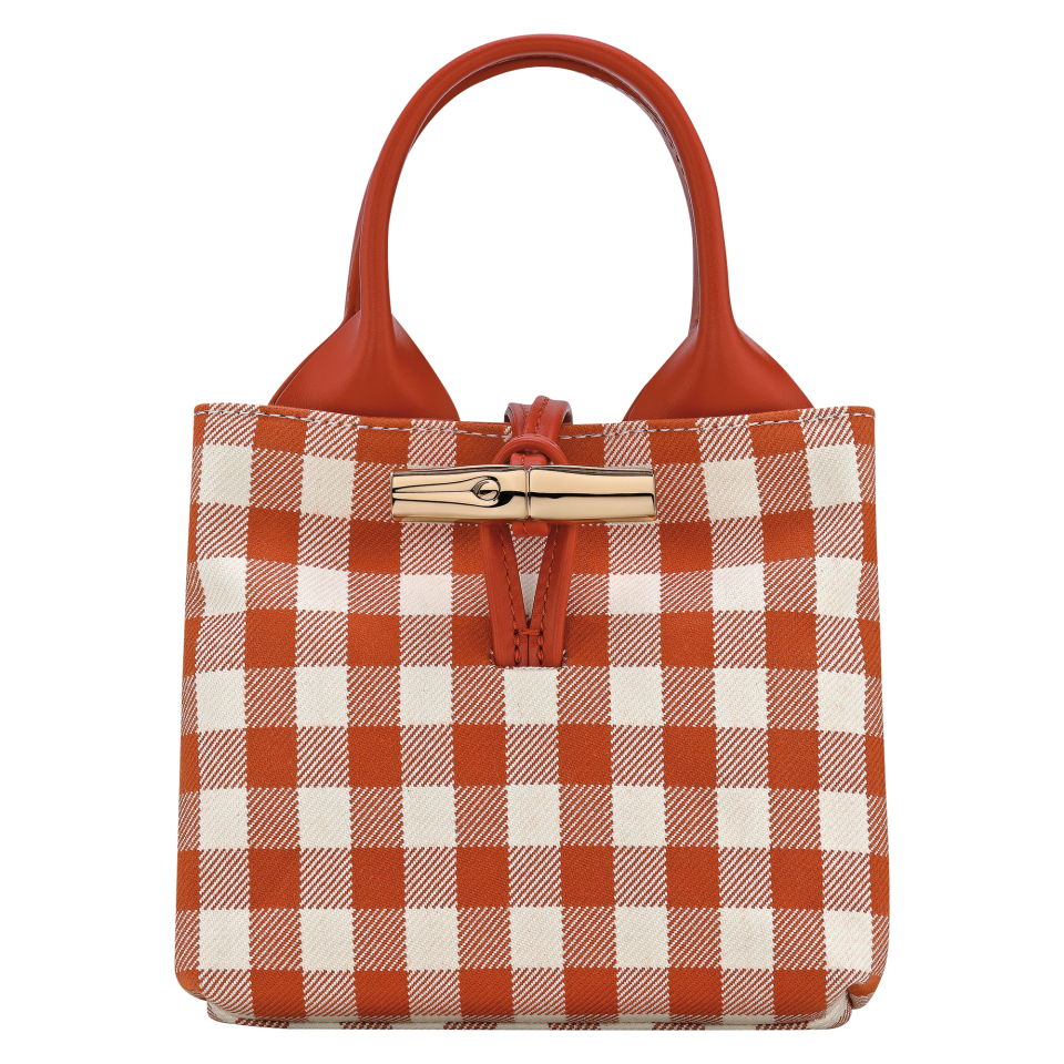 Le Roseau XS Handbag Bark - Canvas
