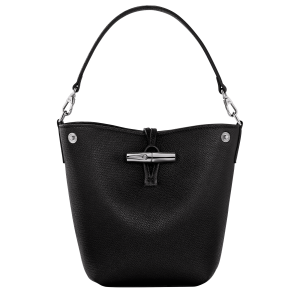 Le Roseau XS Bucket bag Black – Leather