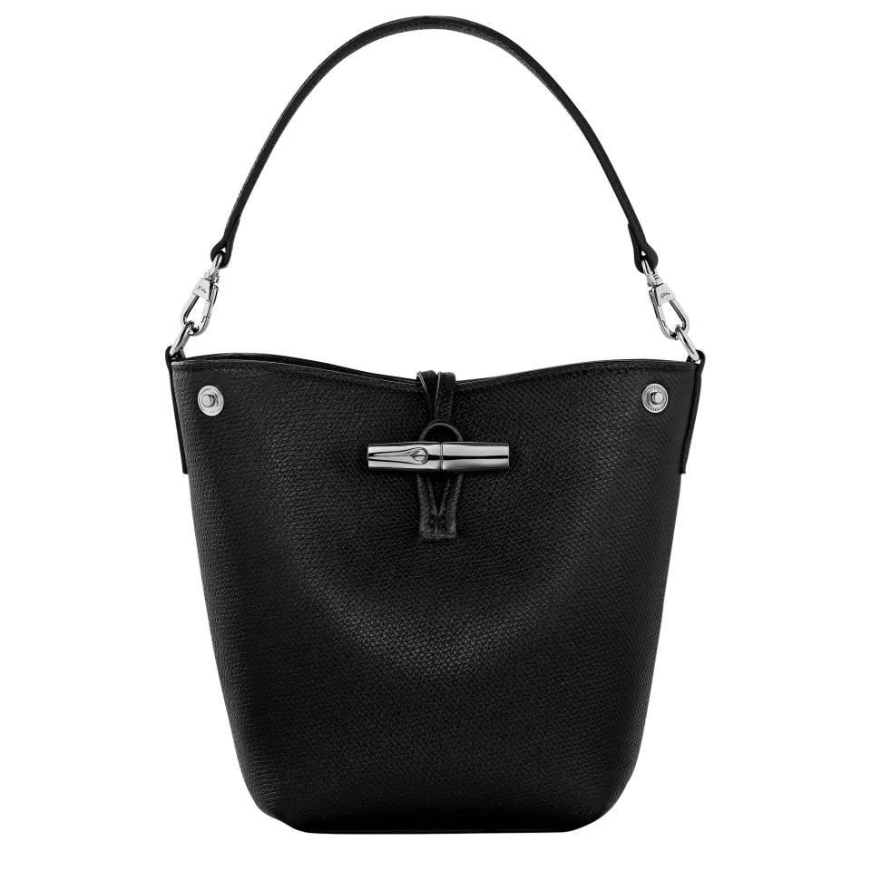 Le Roseau XS Bucket bag Black - Leather