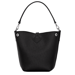 Le Roseau XS Bucket bag Black – Leather