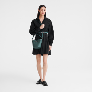 Le Roseau XS Bucket bag Cedar – Leather