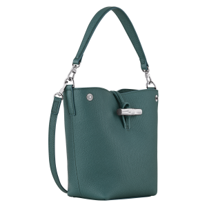Le Roseau XS Bucket bag Cedar – Leather