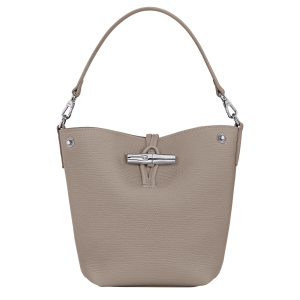 Le Roseau XS Bucket bag Clay – Leather