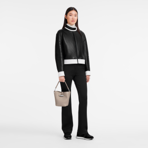 Le Roseau XS Bucket bag Clay – Leather