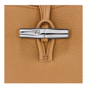 Le Roseau XS Bucket bag Walnut – Leather