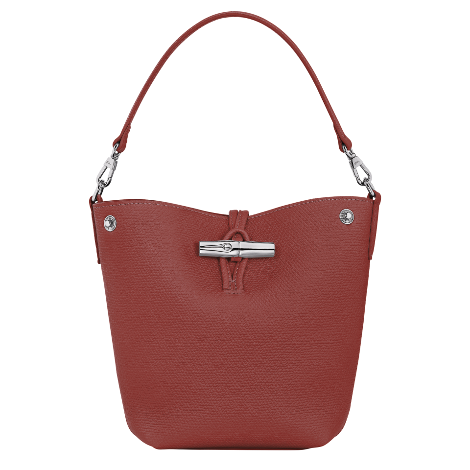 Le Roseau XS Bucket bag Chestnut - Leather