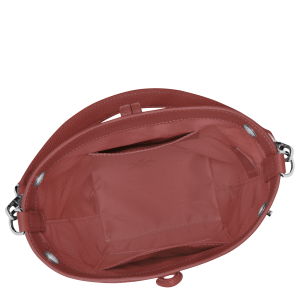 Le Roseau XS Bucket bag Chestnut – Leather
