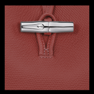 Le Roseau XS Bucket bag Chestnut – Leather