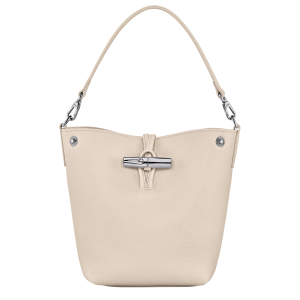 Le Roseau XS Bucket bag Paper – Leather