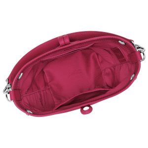Le Roseau XS Bucket bag Beetroot – Leather