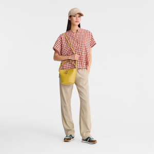 Le Roseau XS Bucket bag Ginger – Leather