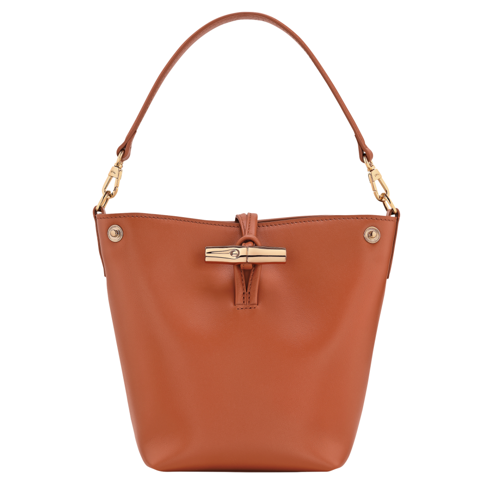 Le Roseau XS Bucket bag Bark - Leather