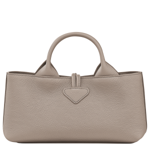Le Roseau S Handbag Clay – Leather