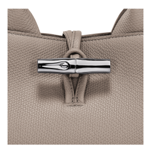 Le Roseau S Handbag Clay – Leather
