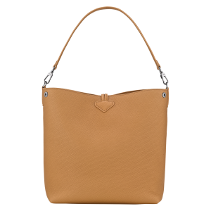 Le Roseau M Shoulder bag Walnut – Leather