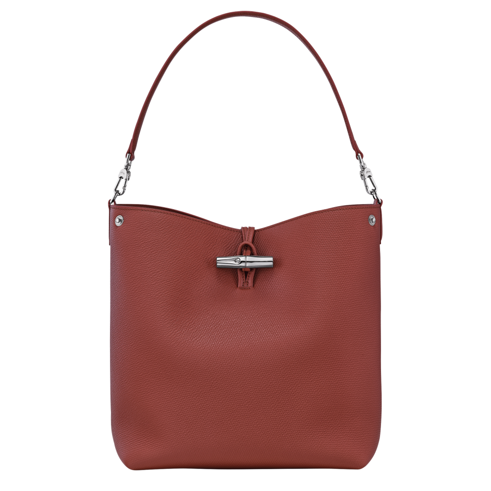 Le Roseau M Shoulder bag Chestnut - Leather