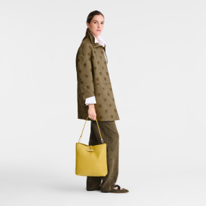 Le Roseau M Hobo bag Ginger – Leather