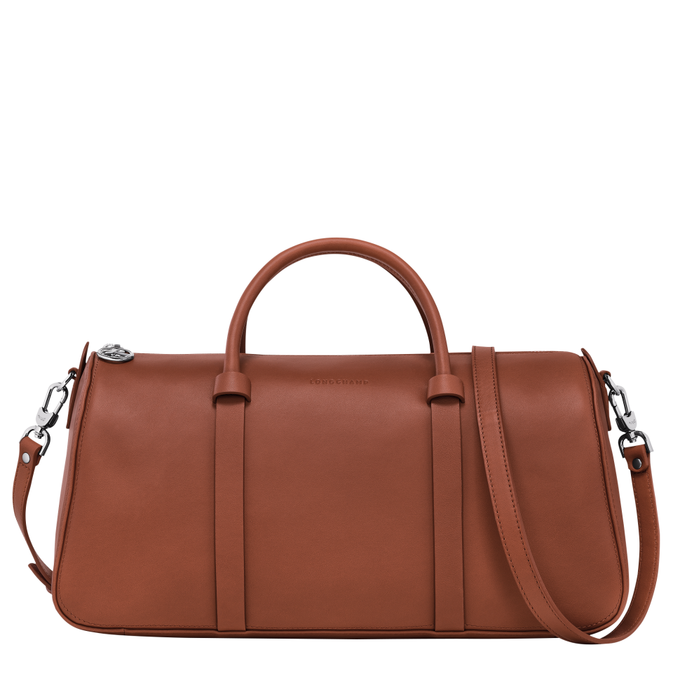 Daylong L Handbag Cognac - Leather