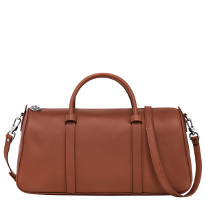 Daylong L Handbag Cognac – Leather