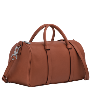 Daylong L Handbag Cognac – Leather