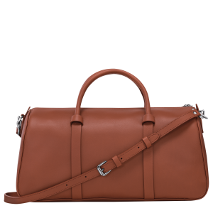 Daylong L Handbag Cognac – Leather