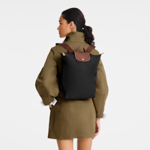 Le Pliage Original M Backpack Black – Canvas