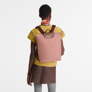 Le Pliage Original M Backpack Pink Tea – Canvas