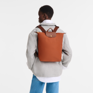 Le Pliage Original M Backpack Brick – Canvas