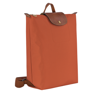 Le Pliage Original M Backpack Brick – Canvas