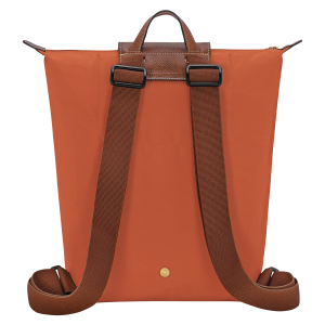 Le Pliage Original M Backpack Brick – Canvas