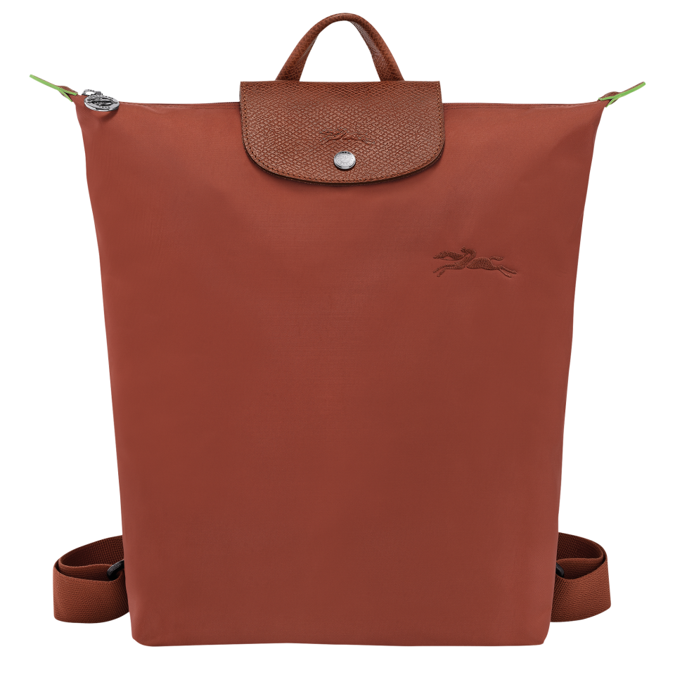 Le Pliage Green M Backpack Chestnut - Canvas