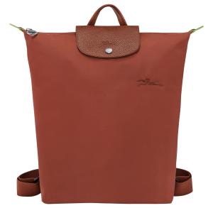 Le Pliage Green M Backpack Chestnut – Canvas