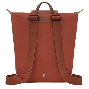 Le Pliage Green M Backpack Chestnut – Canvas