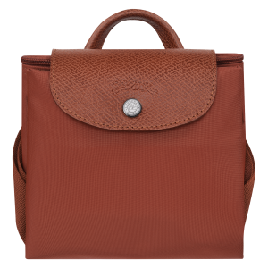 Le Pliage Green M Backpack Chestnut – Canvas