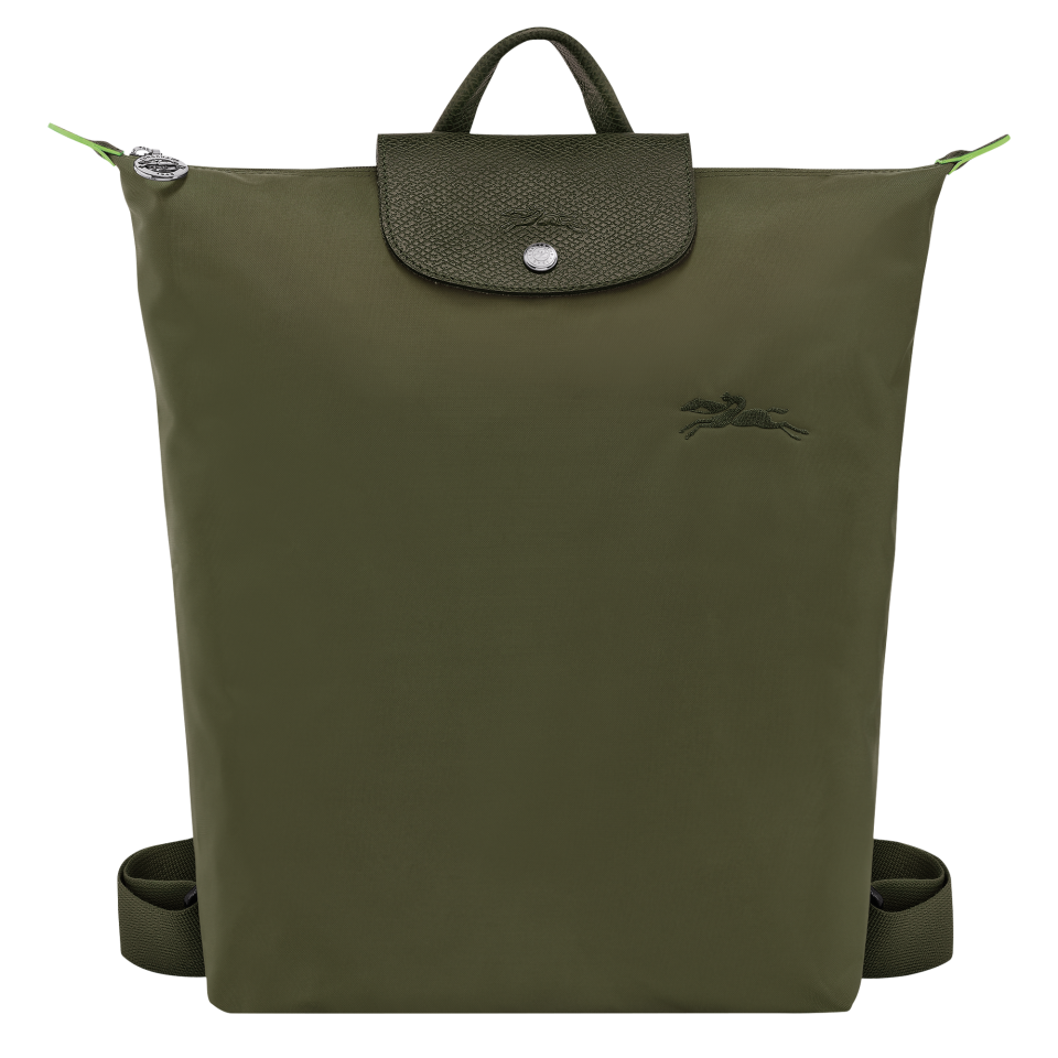 Le Pliage Green M Backpack Forest - Canvas