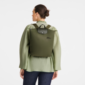 Le Pliage Green M Backpack Forest – Canvas